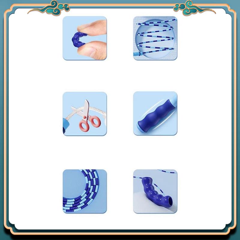 Skipping Rope Pvc - Bamboo Knot Rope Skipping Fitness School