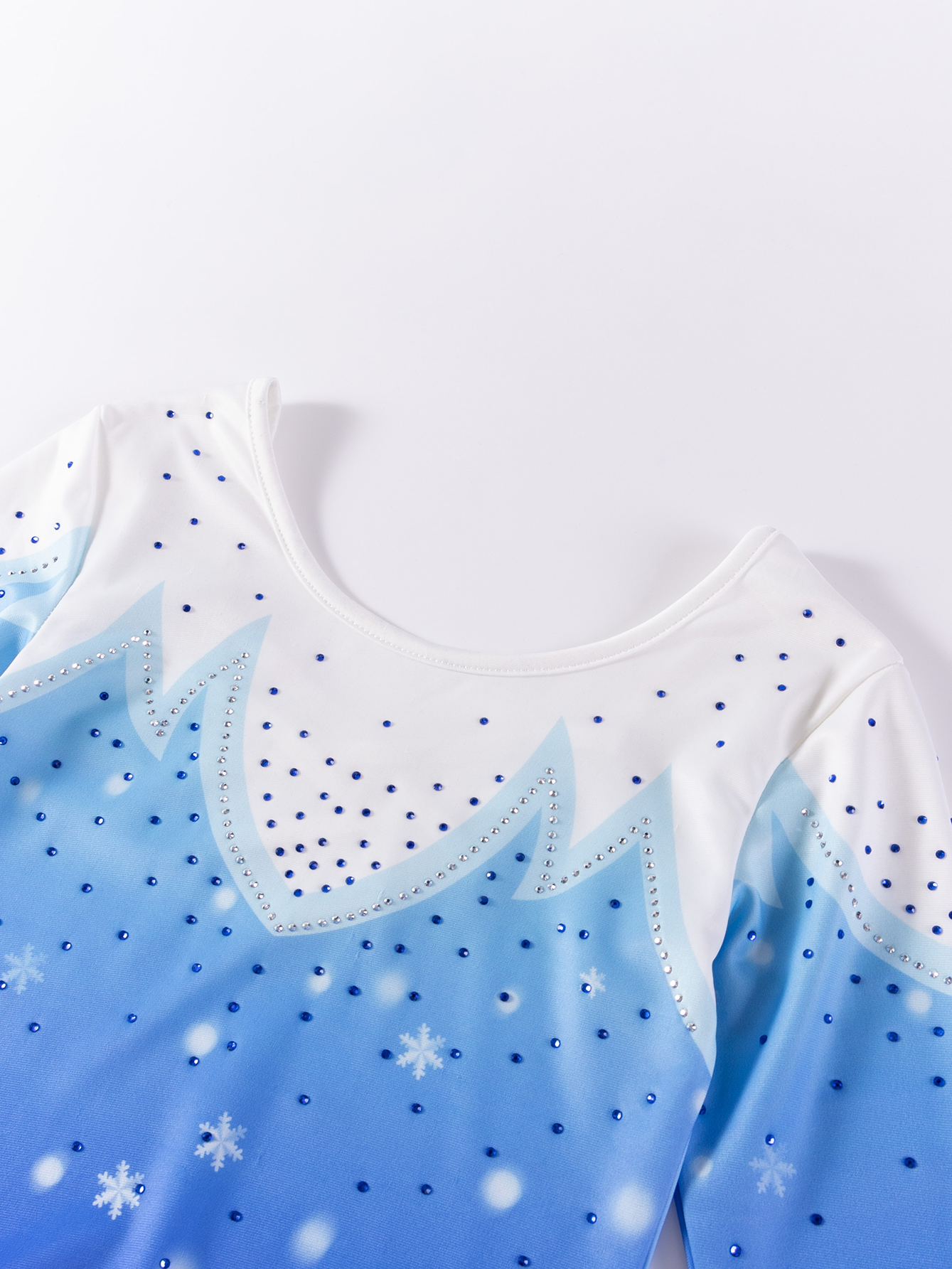Gradient Color Snowflake Print - Crossfit Event recension och pris