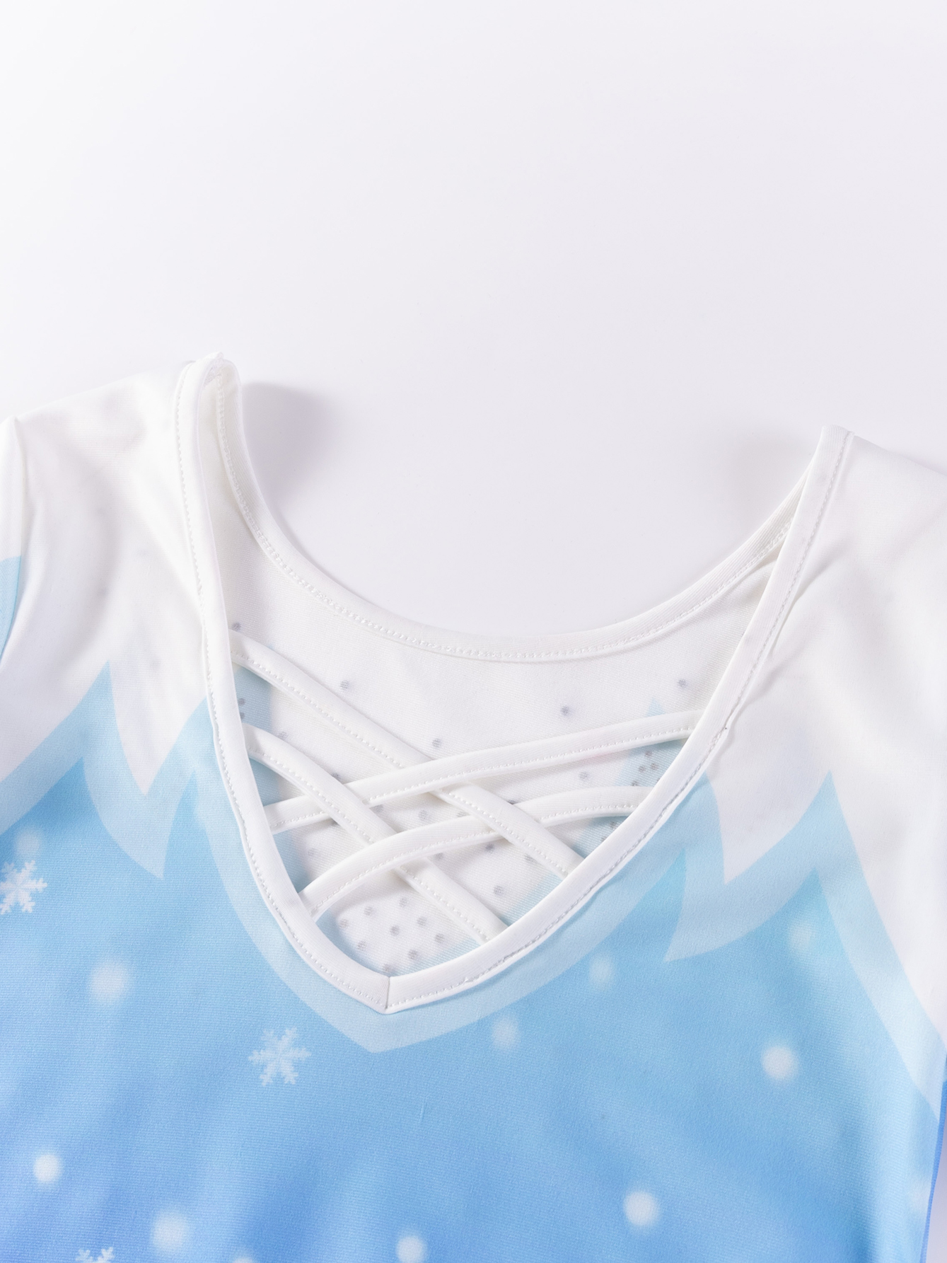 Gradient Color Snowflake Print - Crossfit Event recension och pris