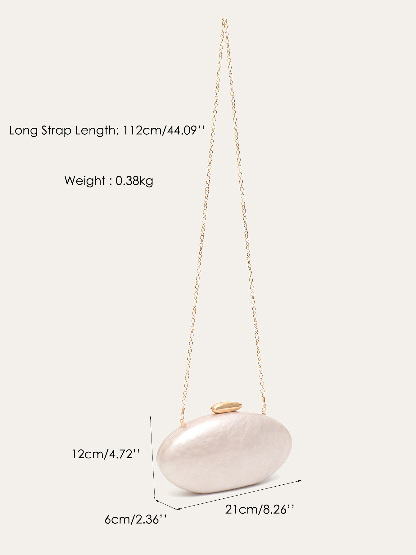 Women's Fashion Evening Clutch - Crossfit Hard recension och pris