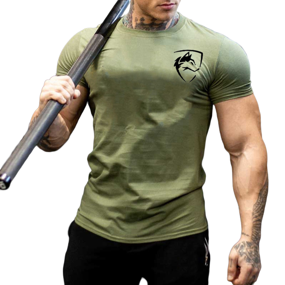 New Cotton Casual Print T-shir - Crossfit Equipment recension och pris