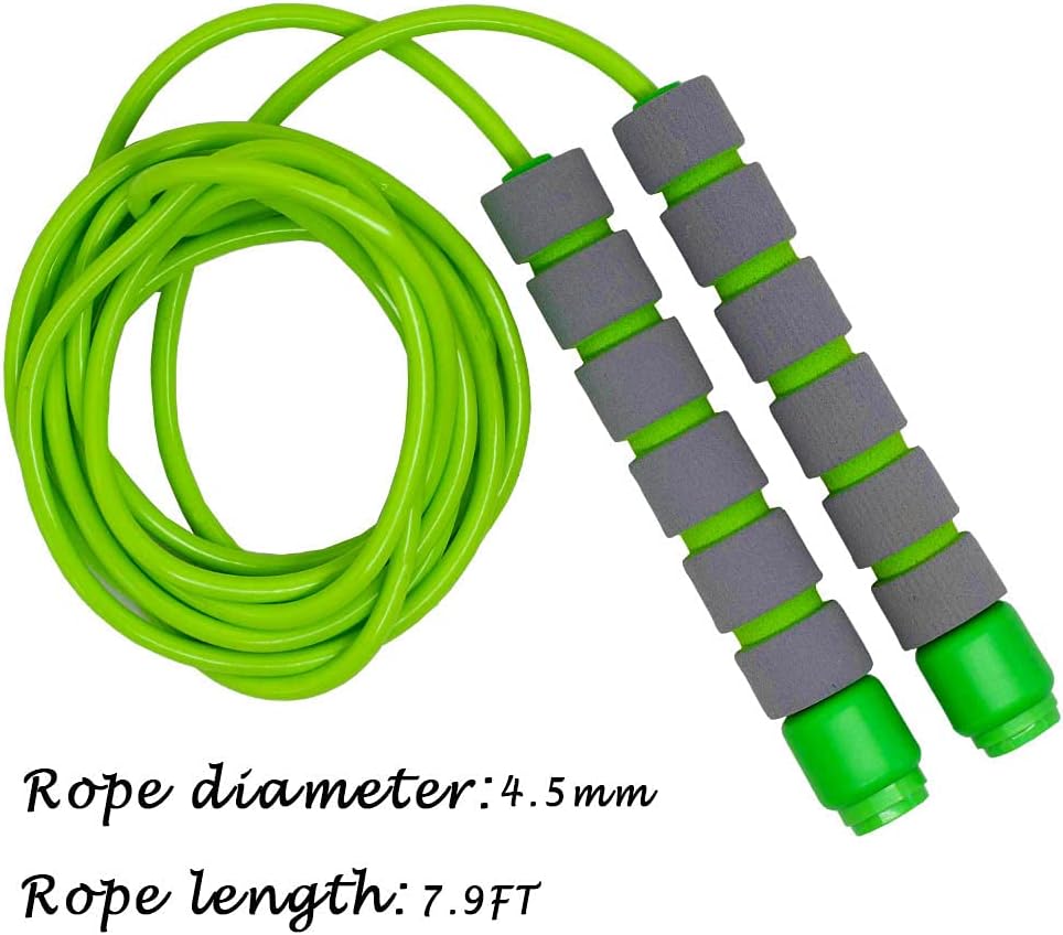 Adjustable Jump Rope with Foam - Skipping Rope Pvc recension och pris