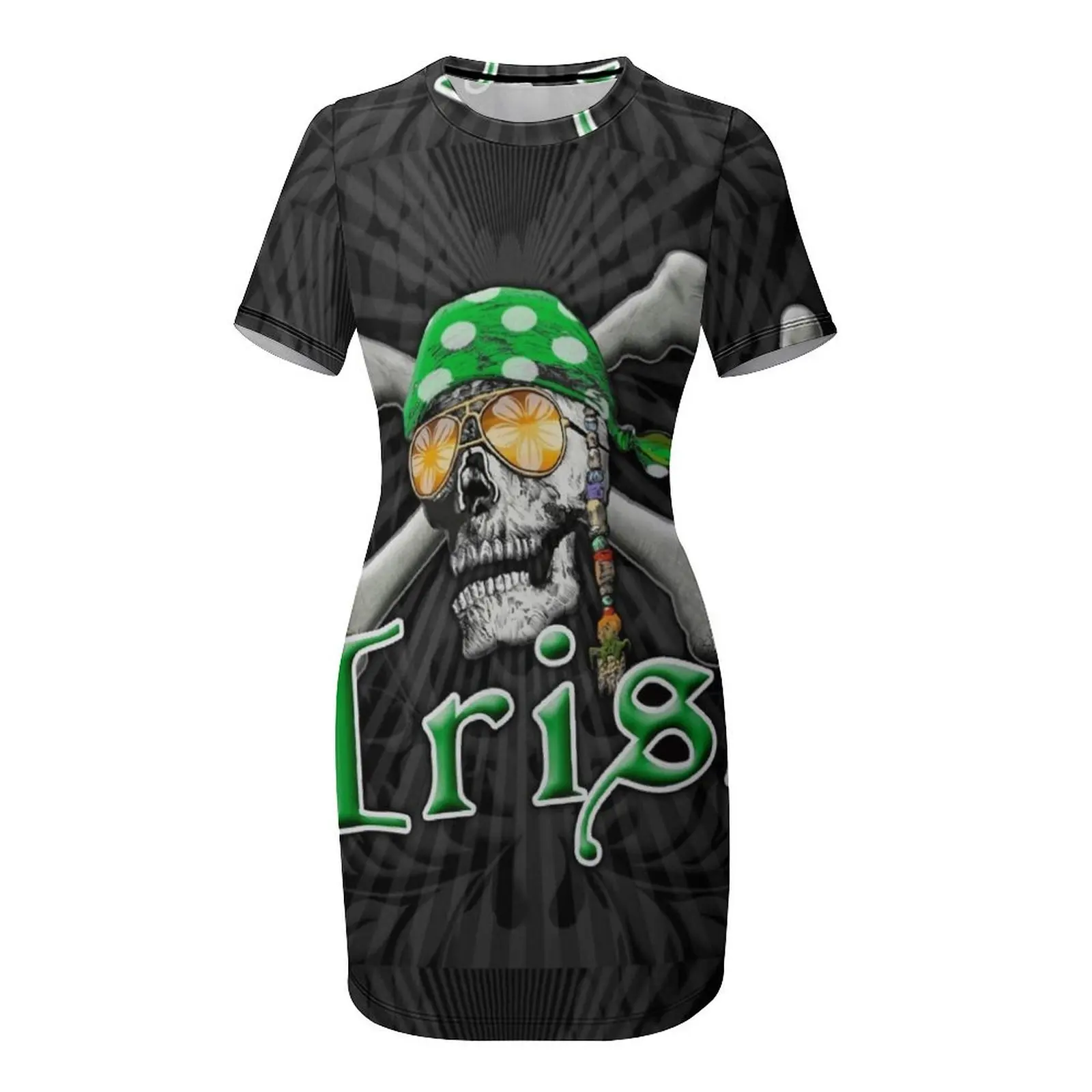 Irish Pirate Skull and Cross B - Crossfit Event recension och pris