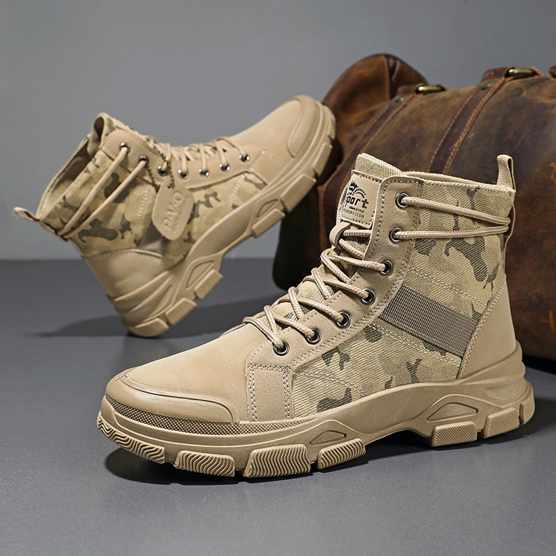 High-top classic men's boots w - Crossfit Outdoor recension och pris