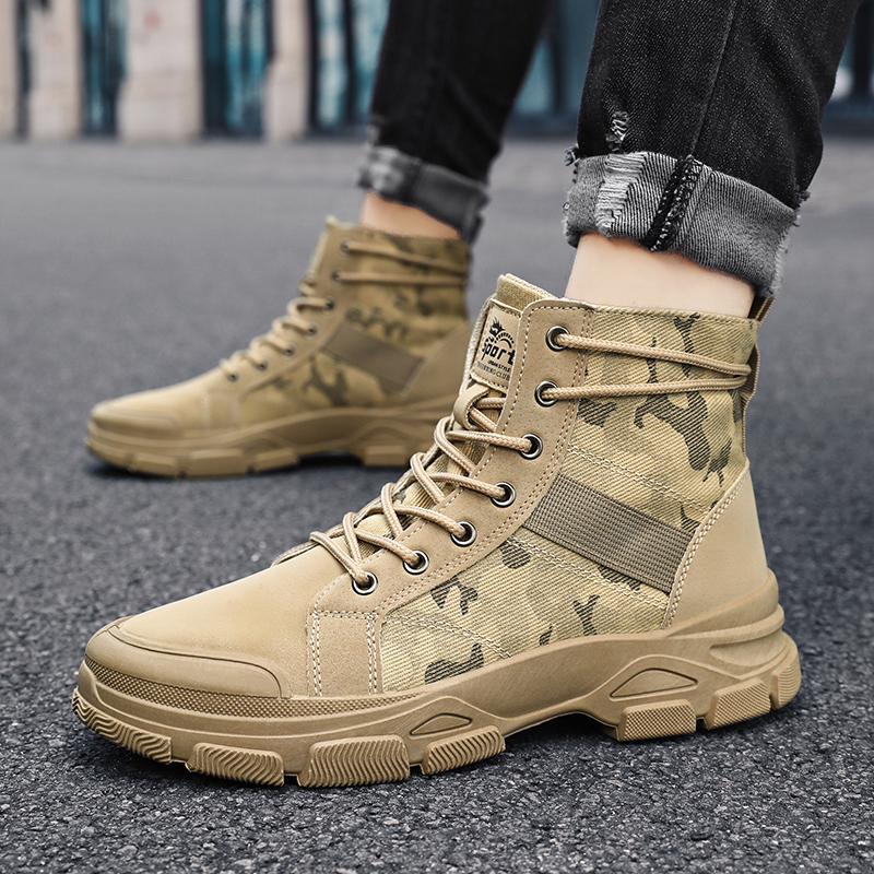 High-top classic men's boots w - Crossfit Outdoor recension och pris