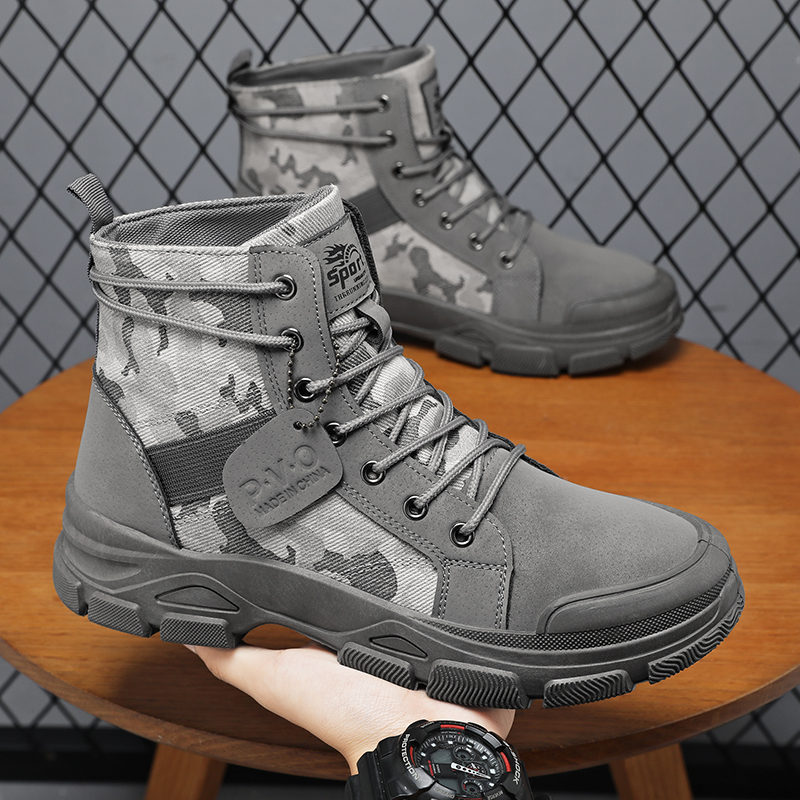 High-top classic men's boots w - Crossfit Outdoor recension och pris