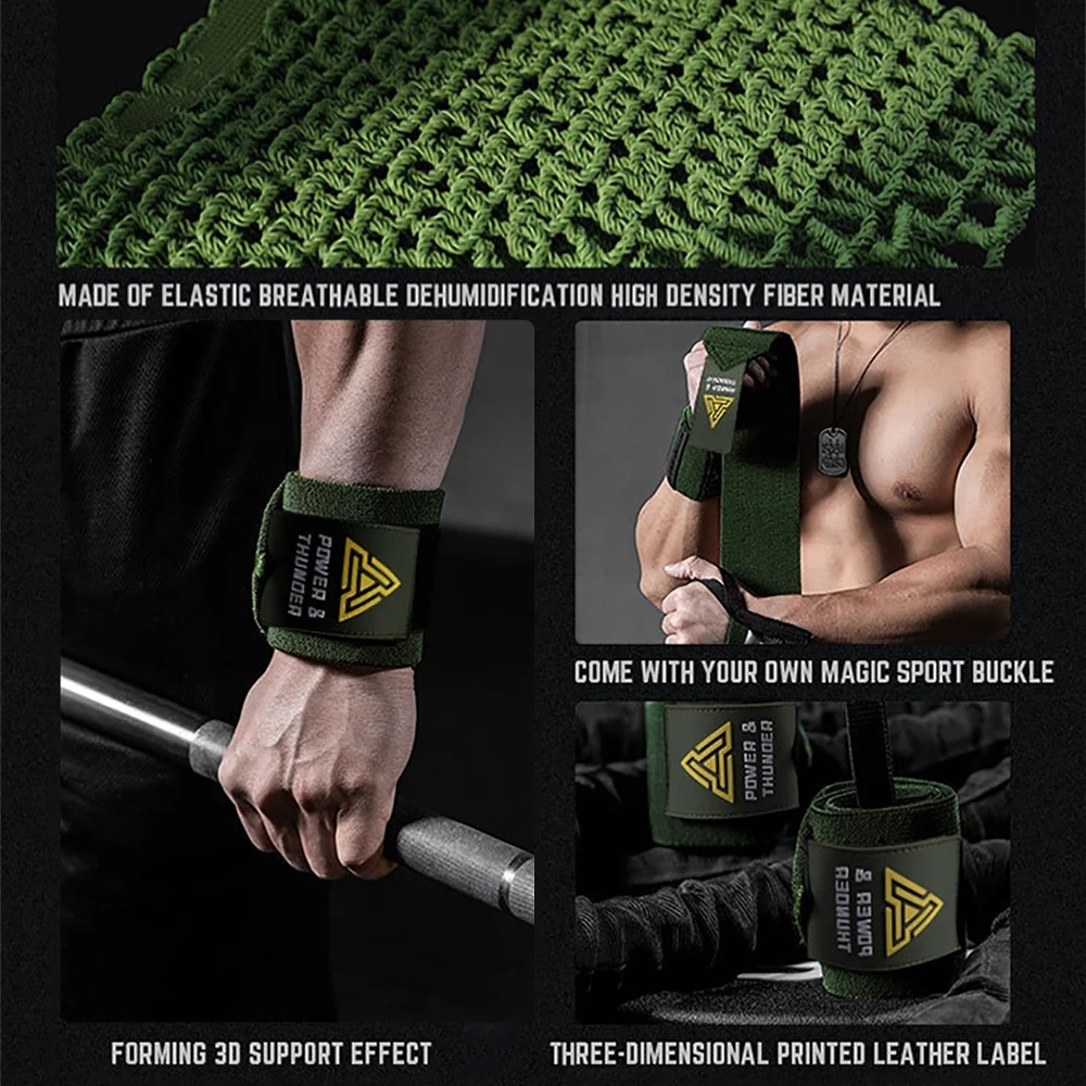 Heavy Duty Weight Lifting Wris - Crossfit Equipment recension och pris