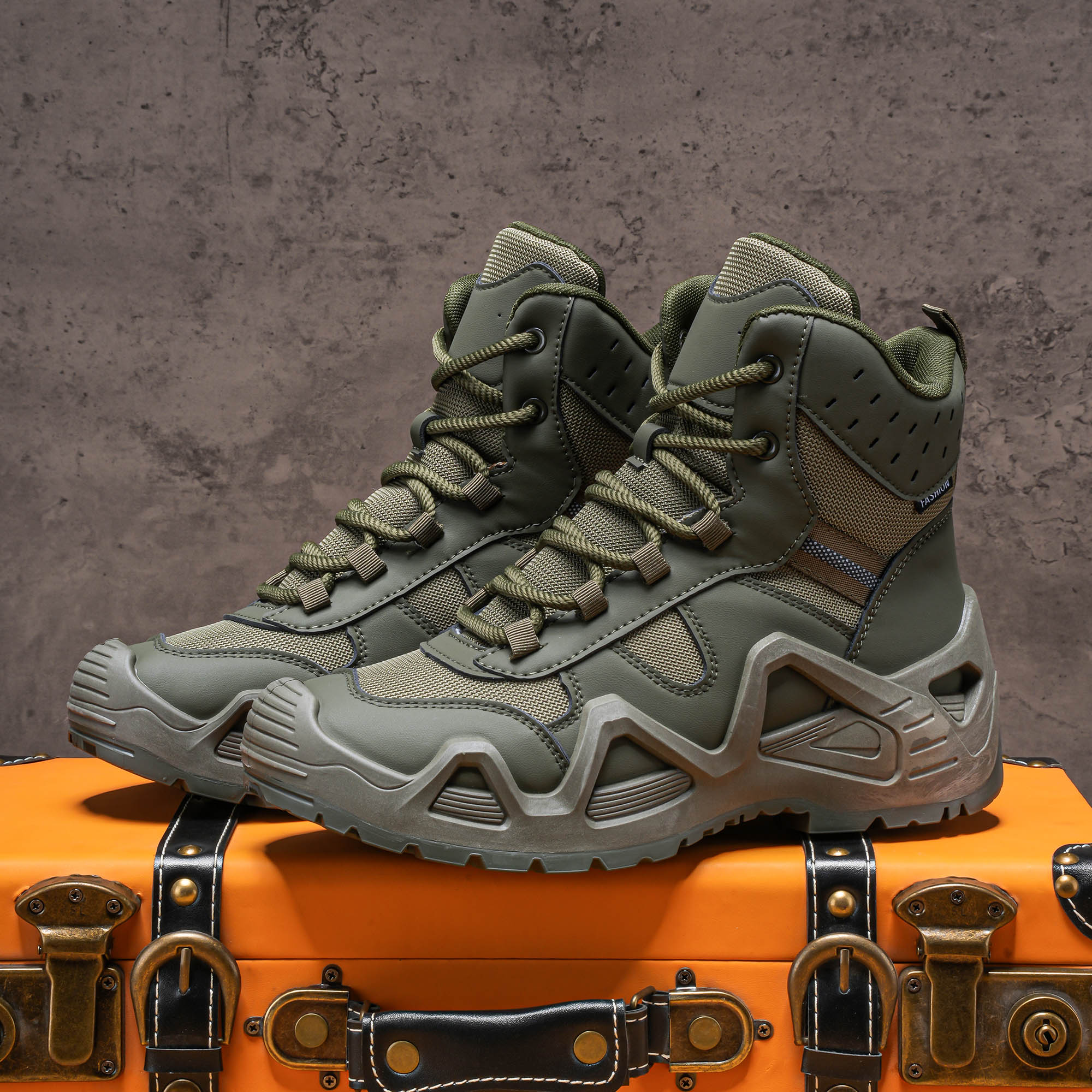Men's high top boots, hiking b - Crossfit Outdoor recension och pris