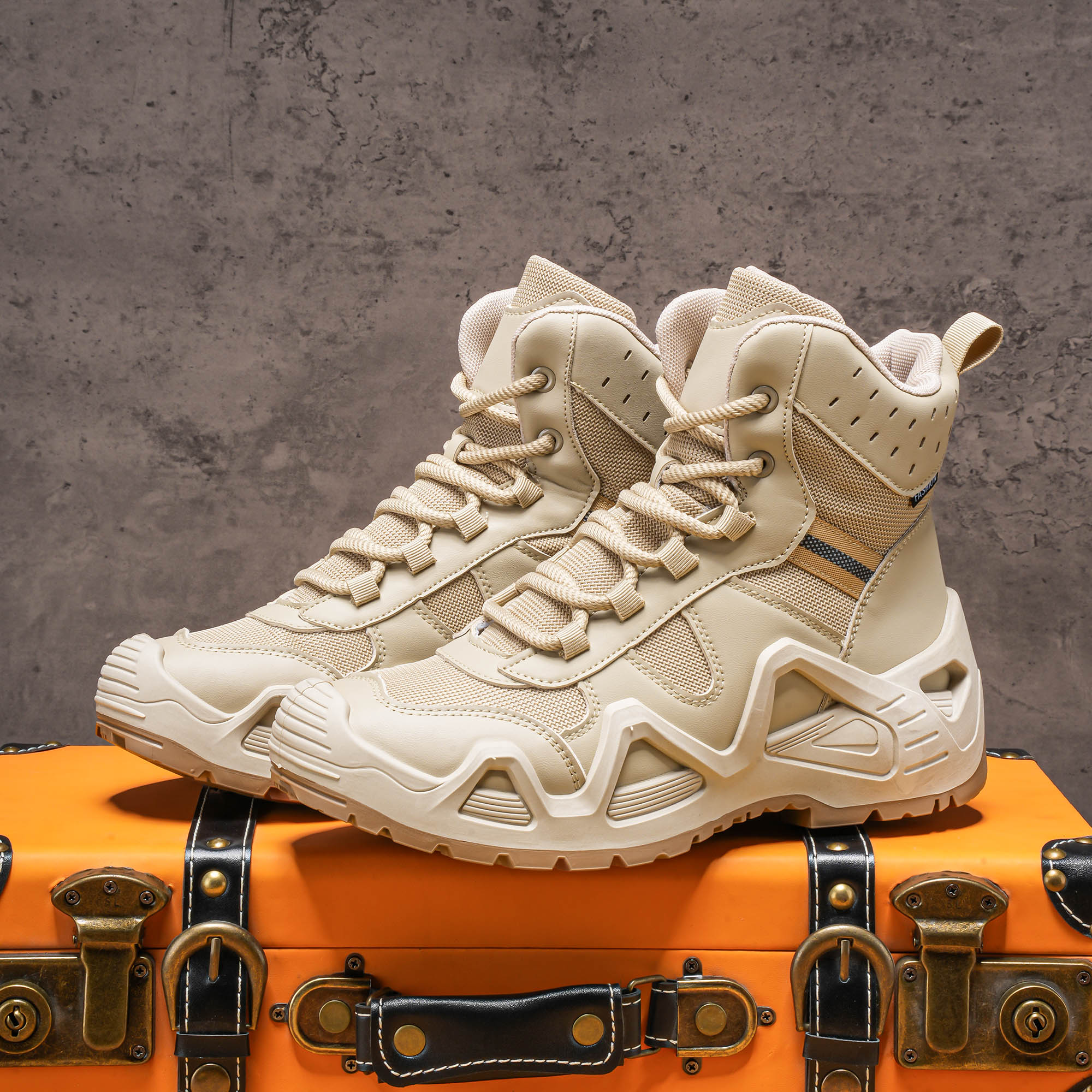 Men's high top boots, hiking b - Crossfit Outdoor recension och pris