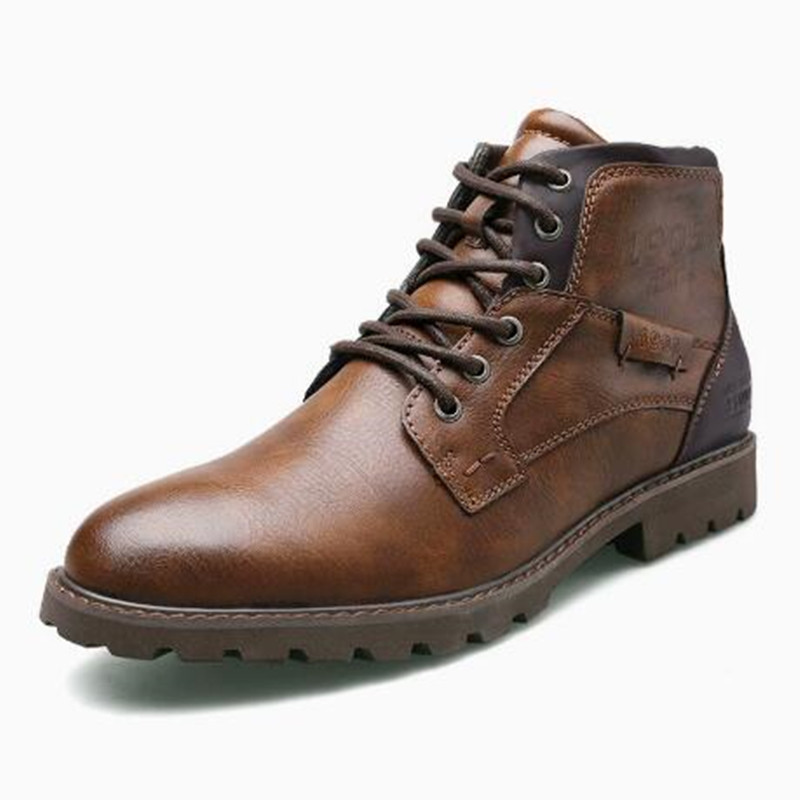 2026 Leather Men Ankle Boots P - Crossfit Outdoor recension och pris