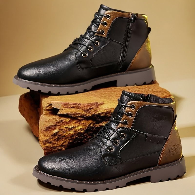 2026 Leather Men Ankle Boots P - Crossfit Outdoor recension och pris